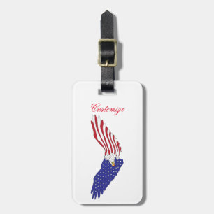 American Eagle Thunder_Cove Patriotic 4. Juli Gepäckanhänger