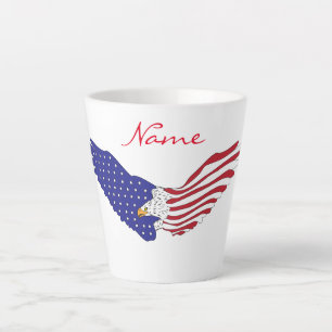 American Eagle Thunder_Cove Patriotic 4. Juli Milchtasse