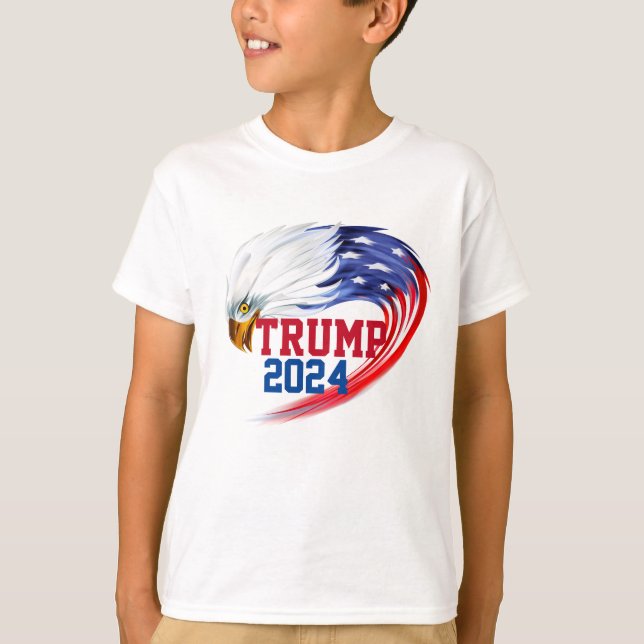 American Eagle Trump 2024 Boy T-Shirt (Vorderseite)