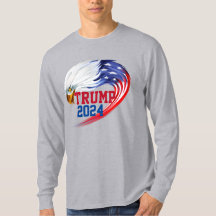 American Eagle Trump 2024 Long Sleeve T - Shirt