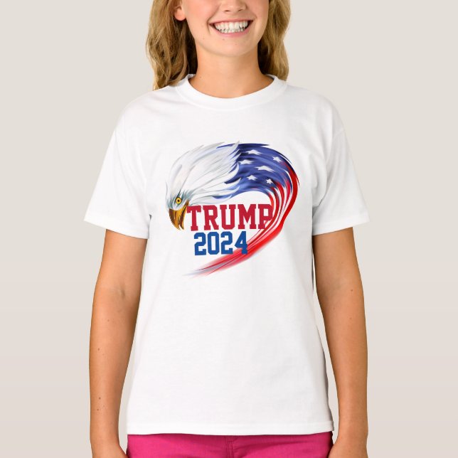 American Eagle Trump 2024 T-Shirt (Vorderseite)