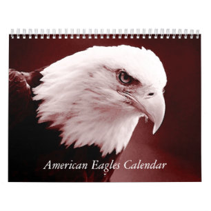American Eagles - Birds & Animals Art Kalender