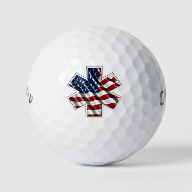 American EMS Callaway Warbird Custom Golf Balls Golfball (Vorderseite)