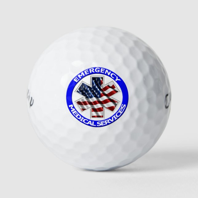 American EMS Callaway Warbird Golfball (Vorderseite)