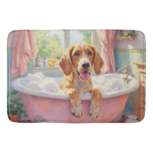 American English Foxhound Badzeit Badezimmer Badematte