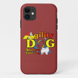 American Eskimo Dog Agility Case-Mate iPhone Hülle