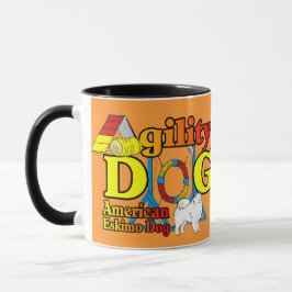 American Eskimo Dog Agility Geschenke Tasse