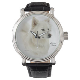 American Eskimo Dog Art Armbanduhr