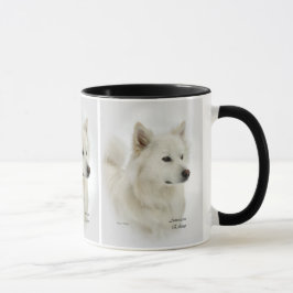 American Eskimo Dog Art Geschenke Tasse