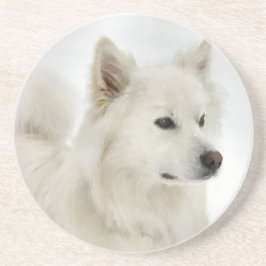 American Eskimo Dog Art Untersetzer
