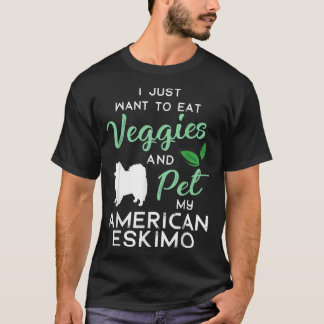 American Eskimo Dog Cigar Liebhaber Xmas Birthda T-Shirt