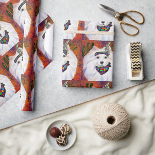 American Eskimo Dog Geschenkpapier
