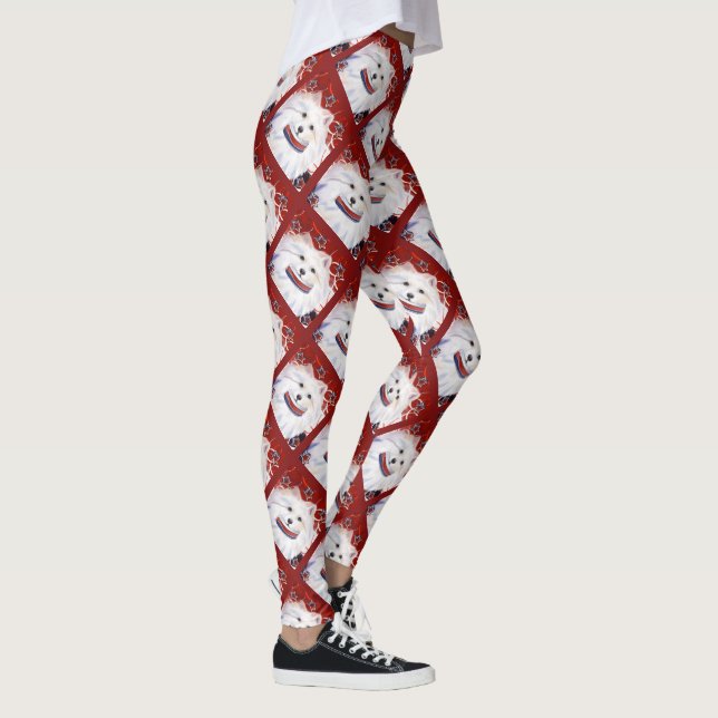 American Eskimo Dog Leggings (Rechts)
