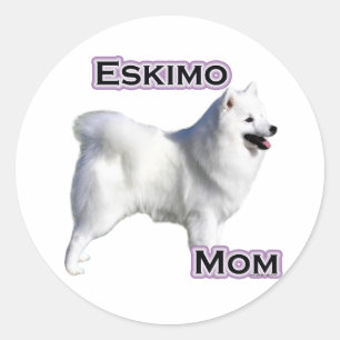 American Eskimo Dog Mama 4 - Aufkleber