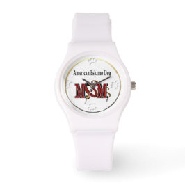 American Eskimo Dog MAMA Armbanduhr