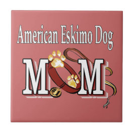 American Eskimo Dog MAMA Fliese
