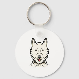 American Eskimo Dog Schlüsselanhänger