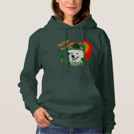 American Eskimo Dog St Patricks Day Hoodie