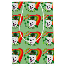 American Eskimo Dog St. Patricks Day