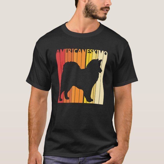 American Eskimo Dog T-Shirt (Vorderseite)