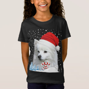 American Eskimo Dog Ugly Christmas Sweater Santa H T-Shirt