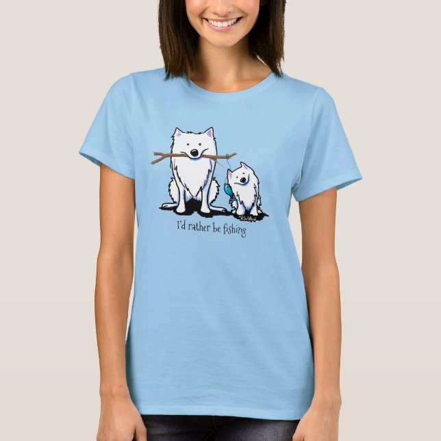 American Eskimo Hogs T - Shirt (Vorderseite)