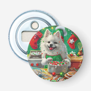 American Eskimo Holiday Baking: Festliche Weihnach Flaschenöffner