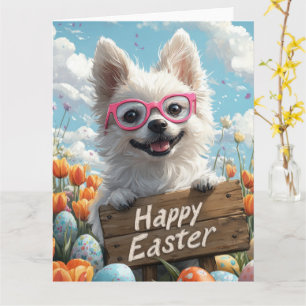 American Eskimo Ostereier Karte