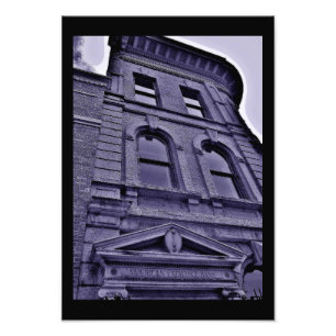 American Exchange Bank Gebäude Fotodruck