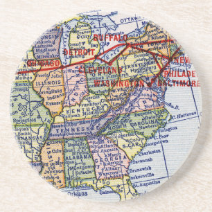 AMERICAN EXPRESS-VERSENDEN GETRÄNKEUNTERSETZER