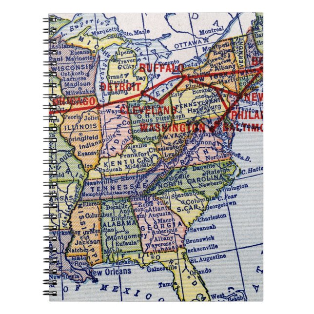 AMERICAN EXPRESS-VERSENDEN NOTIZBLOCK (Vorderseite)