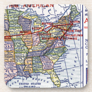 AMERICAN EXPRESS-VERSENDEN UNTERSETZER