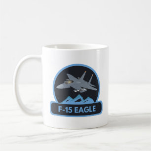 American F-15 Eagle Jet Fighter Kaffeetasse