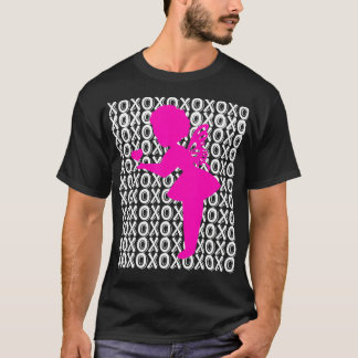 American Fairy Silhouette Black Liebe Fairy T-Shirt