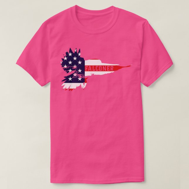 American Falconer T-Shirt (Design vorne)