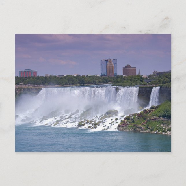 American Falls and Beyond - Niagara Postkarte (Vorderseite)