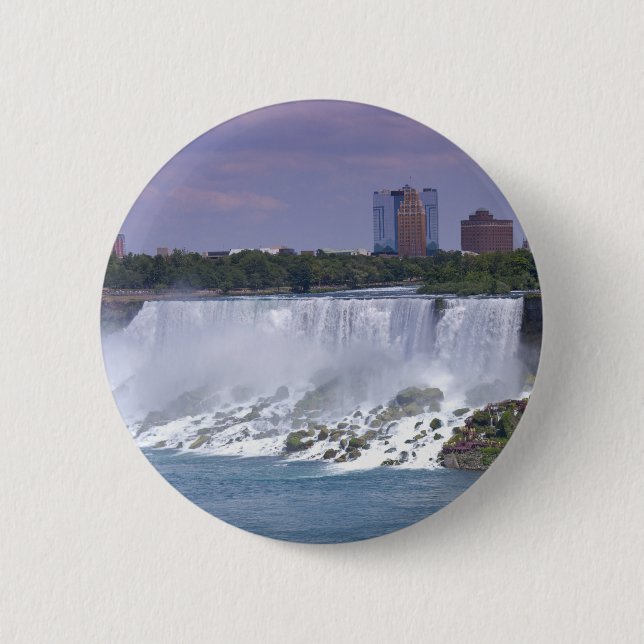 American Falls at Niagara Falls Staat Park Button (Vorderseite)