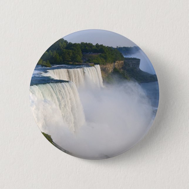 American Falls at Niagara Falls Staat Park Button (Vorderseite)