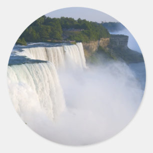 American Falls Overlook auf Niagara.jpg Runder Aufkleber