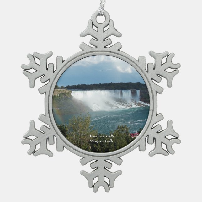 American Falls Snowflake Ornament 1 (Vorderseite)