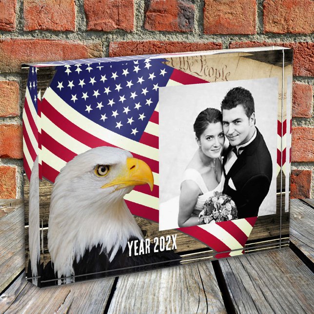 American family Foto block, American Flag / USA (Von Creator hochgeladen)