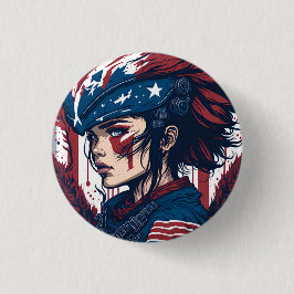 american fan 15 button