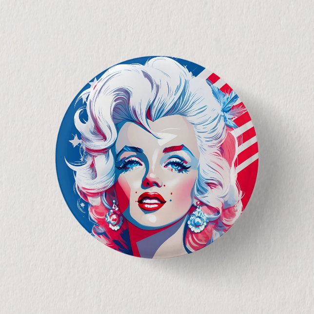 american fan 16 button (Vorderseite)