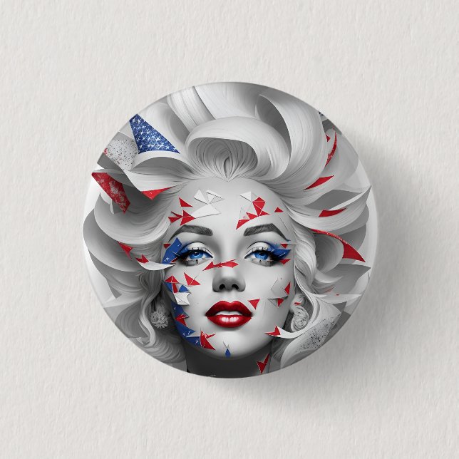 american fan 26 button (Vorderseite)