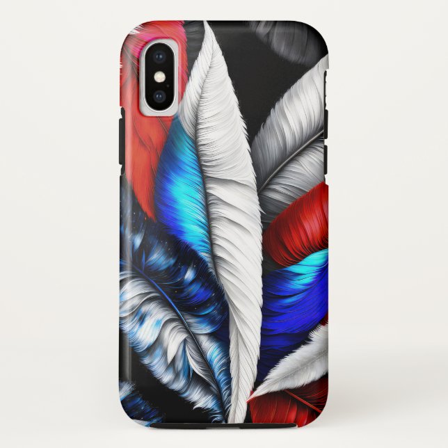 American Feathers Case-Mate iPhone Hülle (Rückseite)