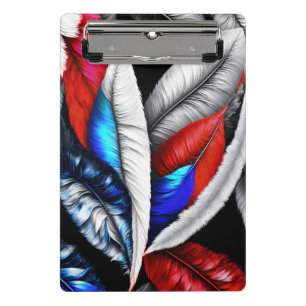 American Feathers Mini Klemmbrett