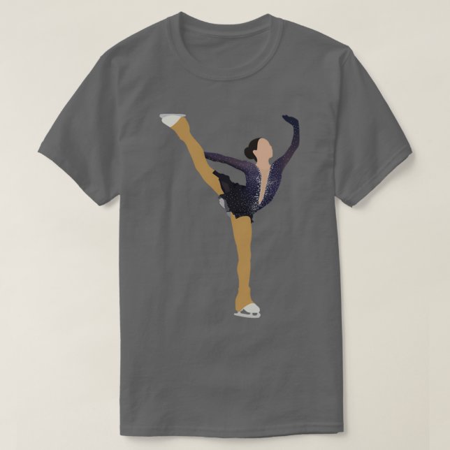 American Figure Skater Alysa Liu T-Shirt (Design vorne)