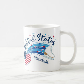 American Figure Skating Kaffeetasse