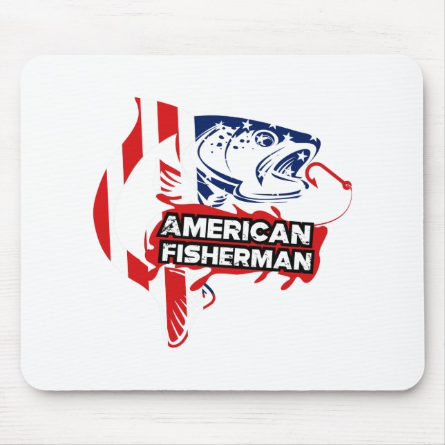 American Fisherman Mousepad (Vorne)