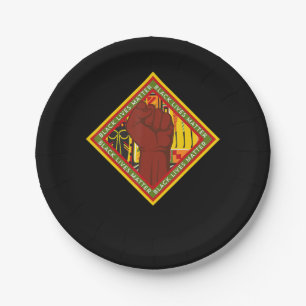 American Fist Melanin Black Pride Music Pappteller